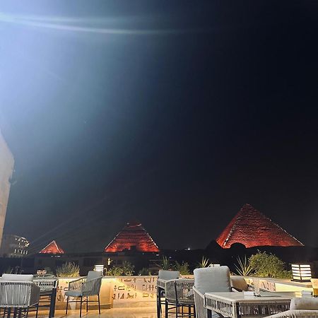 Queen Ash Pyramid View Inn Kafret el-Gabal Exterior foto